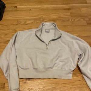 Quarter zip pull over from Aritzia